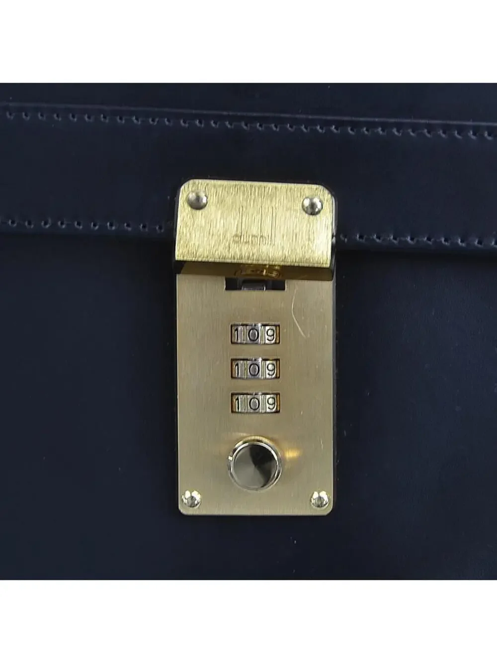 Auth Dunhill Clutch Bag Black #308764D89B